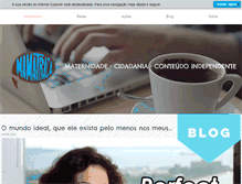 Tablet Screenshot of mamatraca.com.br